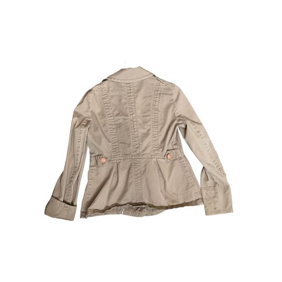 Marc by Marc Jacobs Tan Cotton Blend Blazer - Size 8 - Picture 11 of 13